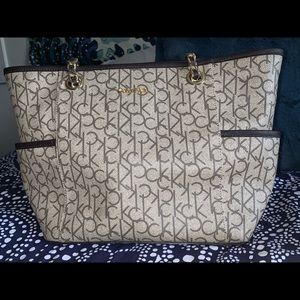 Calvin Klein Chain Link Tote Bag